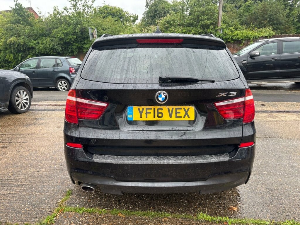 BMW X3 2L M Sport YF16VEX Black #4