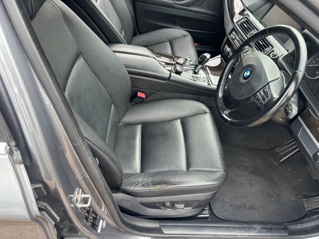 BMW 5 Series  White #7