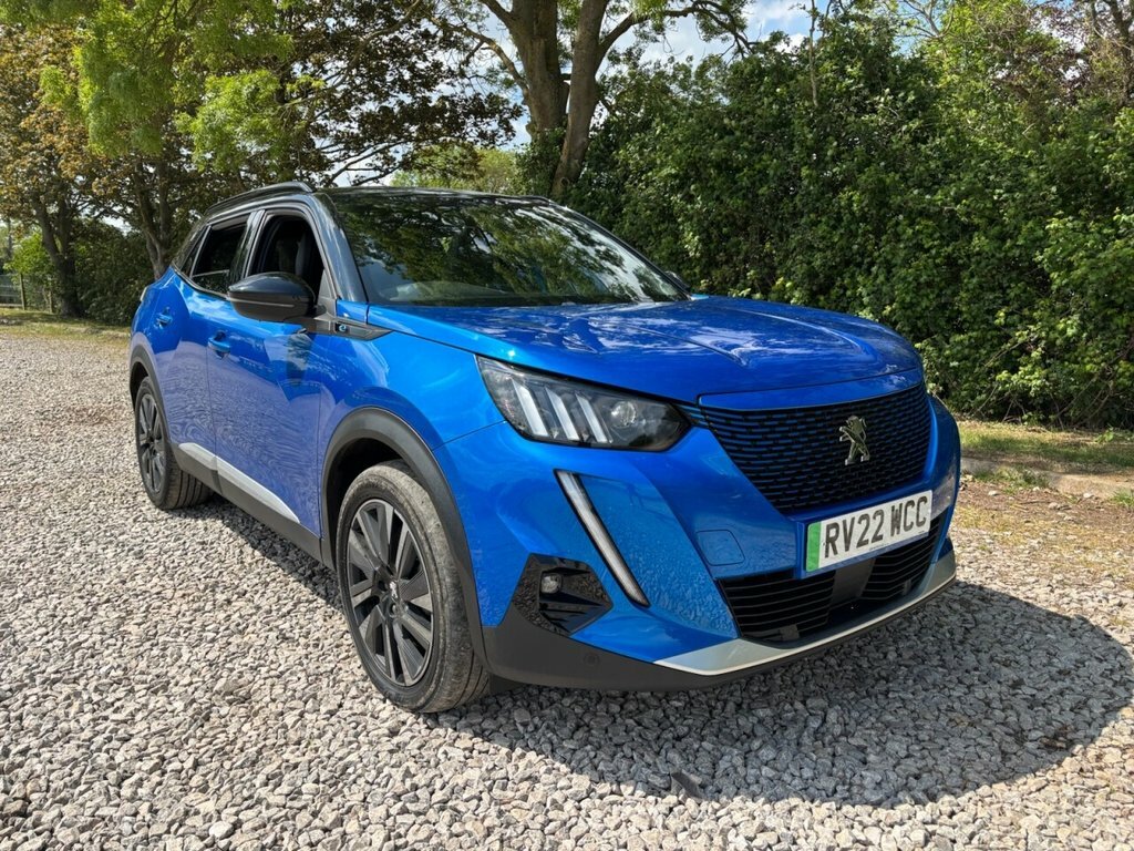 Peugeot e-2008 Suv Blue #5