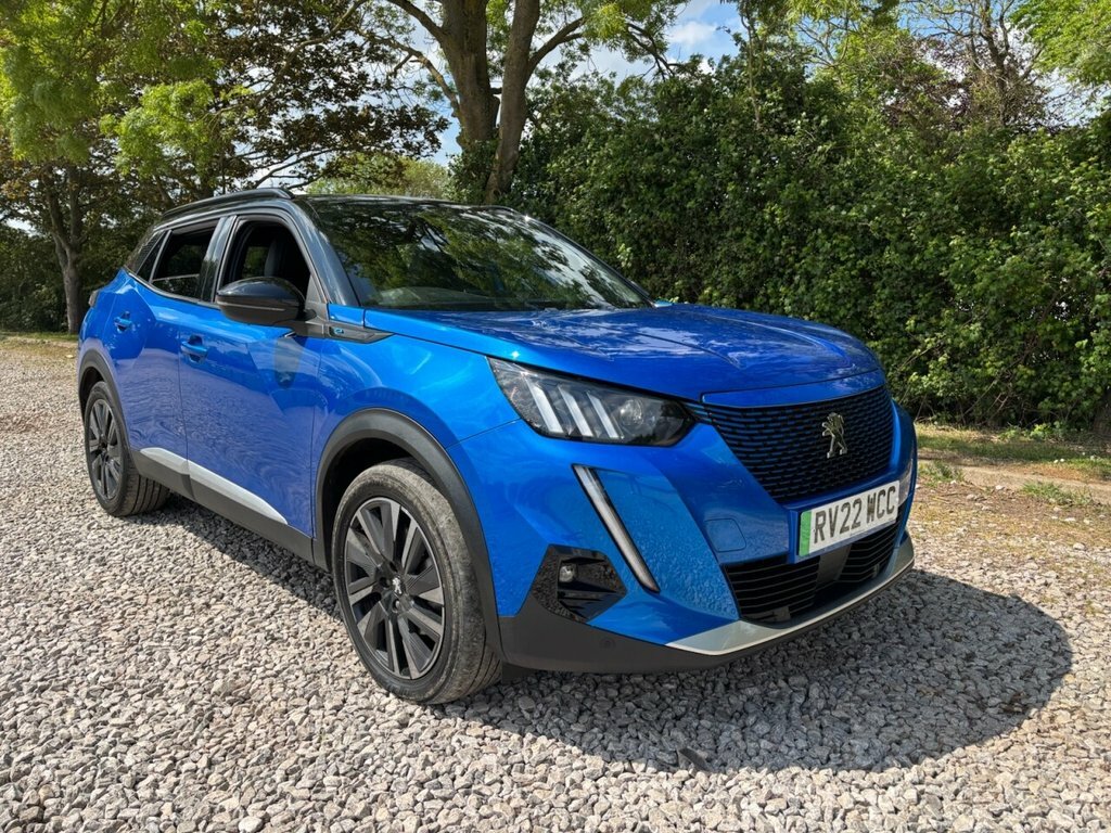 Peugeot e-2008 Suv Blue