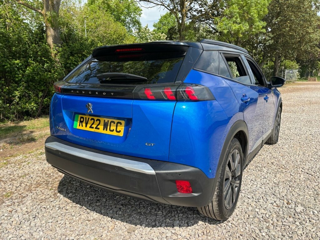 Peugeot e-2008 Suv Blue #6