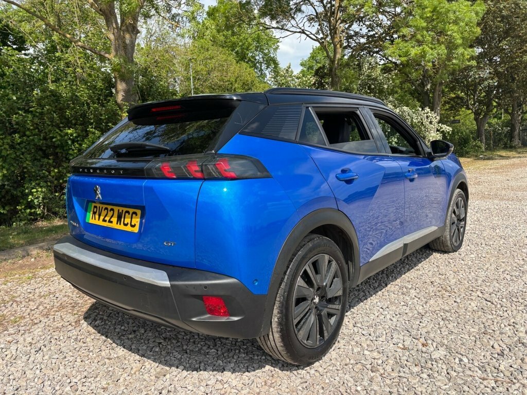 Peugeot e-2008 Suv Blue #4