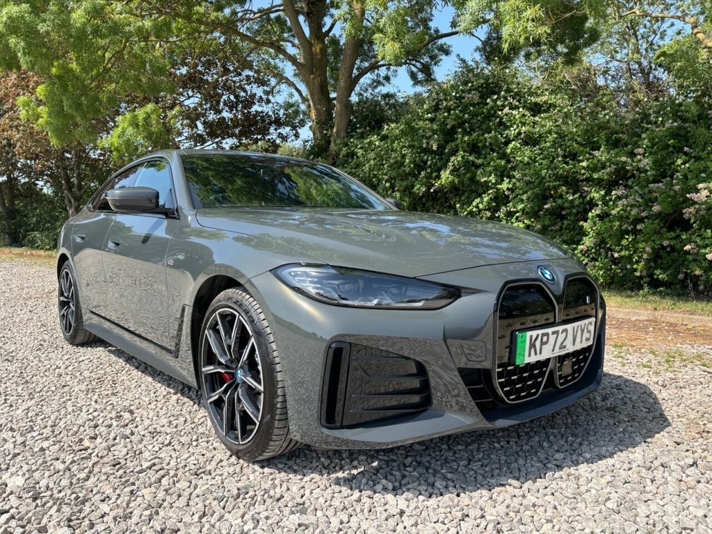 BMW i4 Hatchback Grey #5
