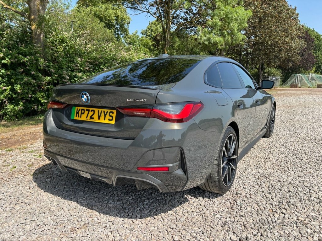 BMW i4 Hatchback Grey #6