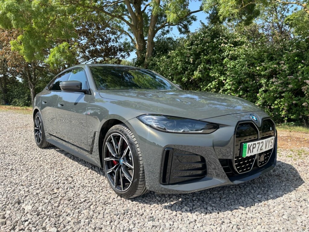 BMW i4 Hatchback Grey #2