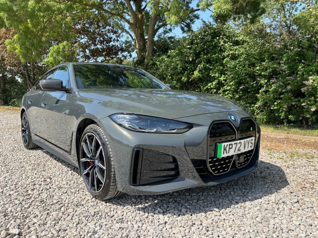 BMW i4 Hatchback Grey