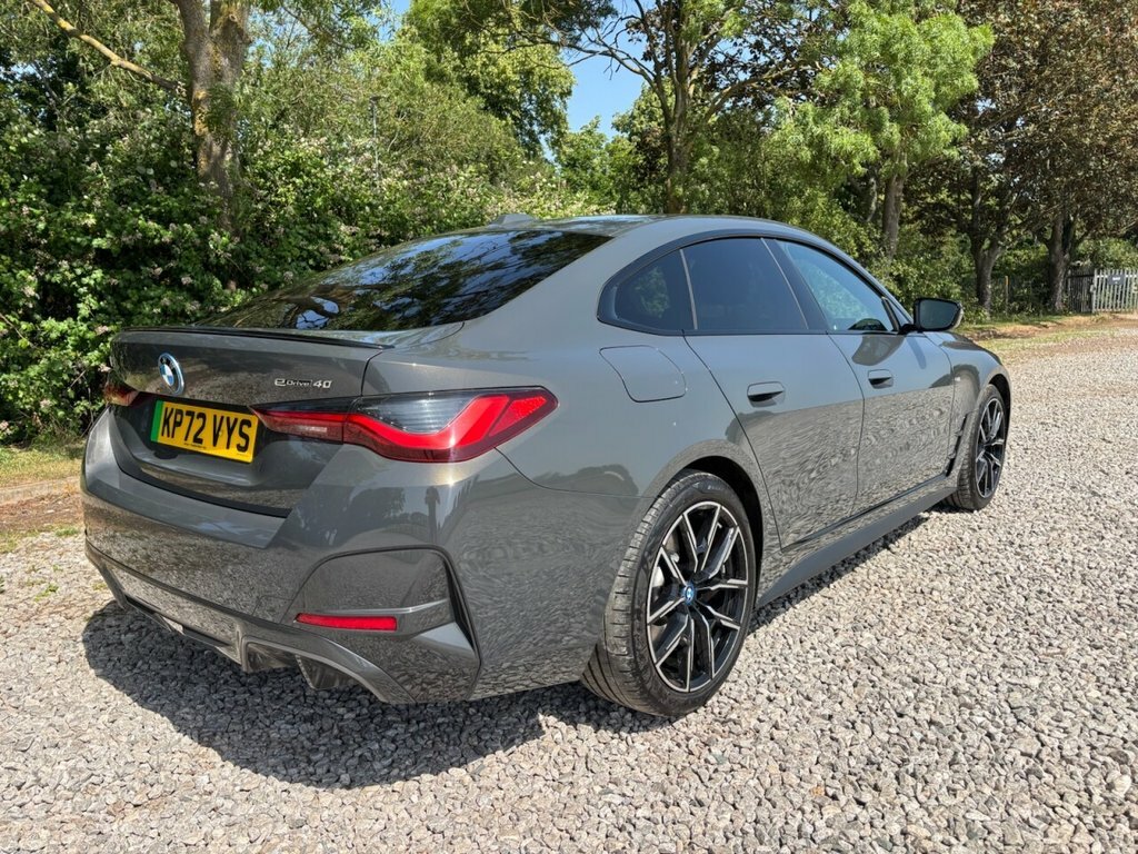 BMW i4 Hatchback Grey #4