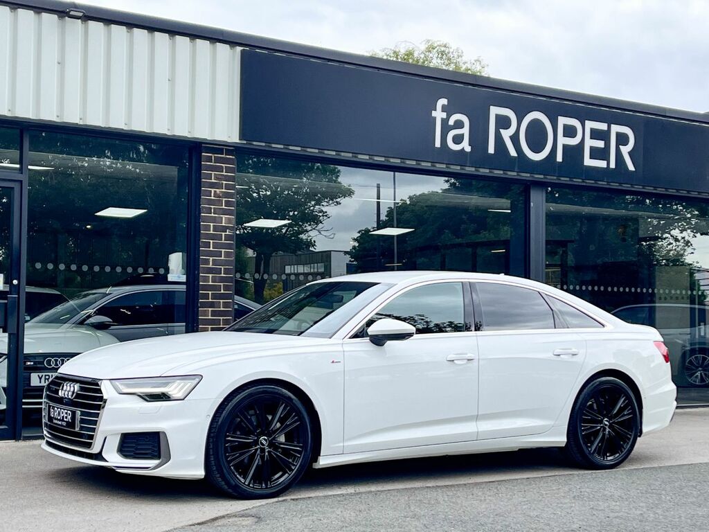 Audi A6 2.0 Tdi 40 S Line Quattro S Tronic 204Ps White #2