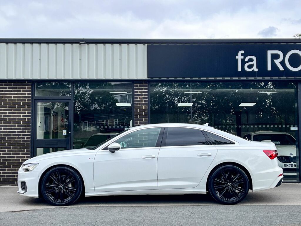Audi A6 2.0 Tdi 40 S Line Quattro S Tronic 204Ps White #3