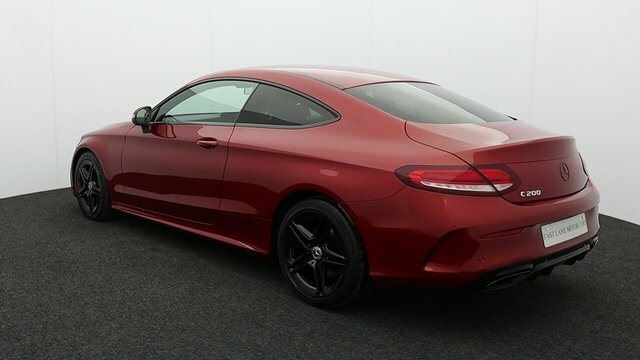 Mercedes-Benz C Class 1.5 C200 Mhev Amg Line Coupe G-tronic Red #5