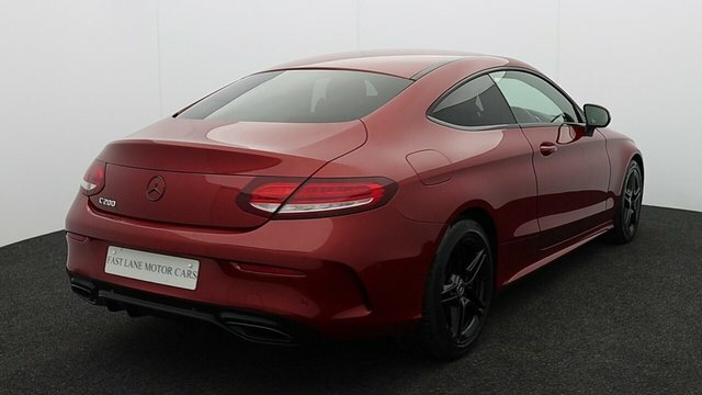 Mercedes-Benz C Class 1.5 C200 Mhev Amg Line Coupe G-tronic Red #3