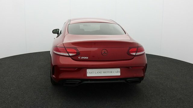 Mercedes-Benz C Class 1.5 C200 Mhev Amg Line Coupe G-tronic Red #4