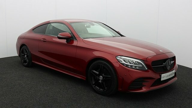 Mercedes-Benz C Class 1.5 C200 Mhev Amg Line Coupe G-tronic Red