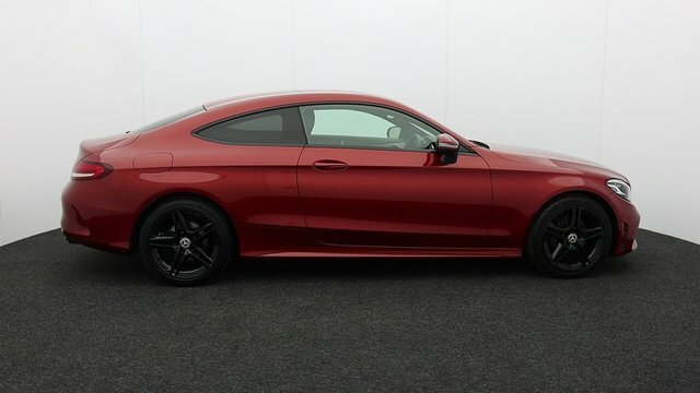 Mercedes-Benz C Class 1.5 C200 Mhev Amg Line Coupe G-tronic Red #2