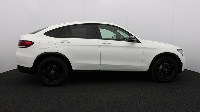 Mercedes-Benz GLC Class 2.0 Glc300 Mhev Amg Line Coupe G-tronic White #2