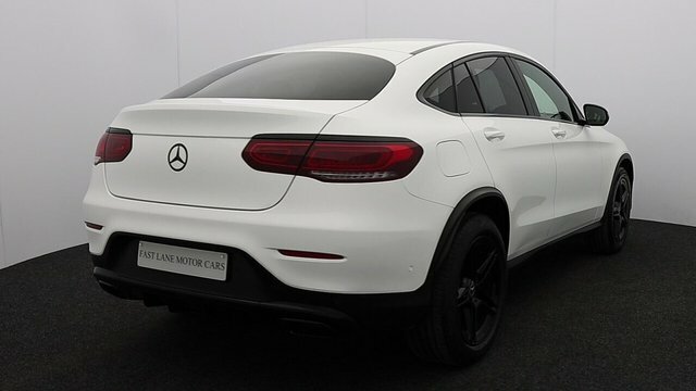 Mercedes-Benz GLC Class 2.0 Glc300 Mhev Amg Line Coupe G-tronic White #3