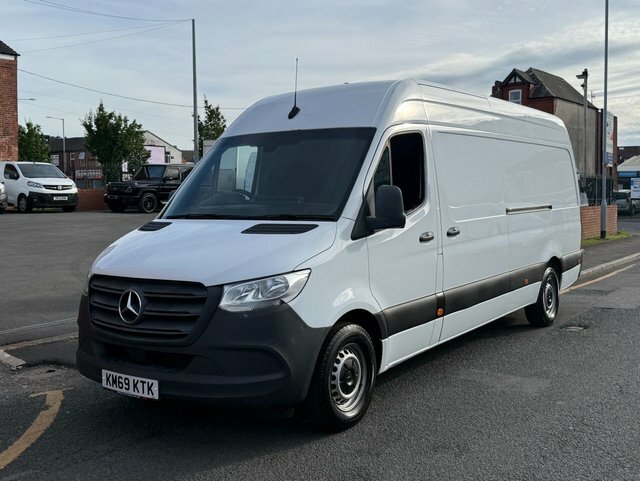 Mercedes-Benz Sprinter 2.1 316 Cdi Lwb High Roof 160 Bhp KM69KTK White #2