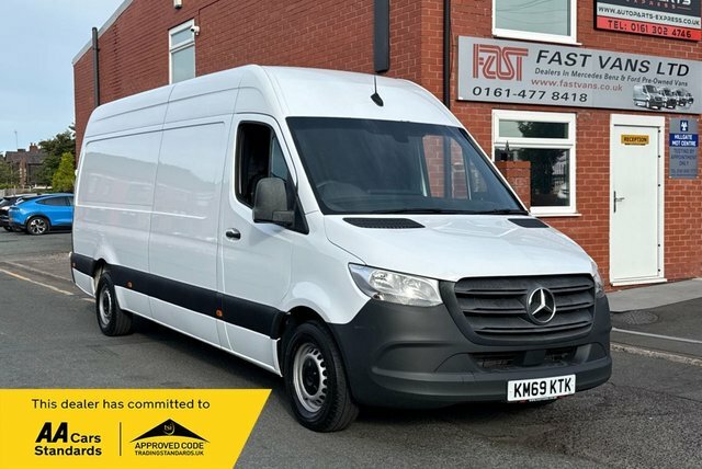 Mercedes-Benz Sprinter 2.1 316 Cdi Lwb High Roof 160 Bhp White