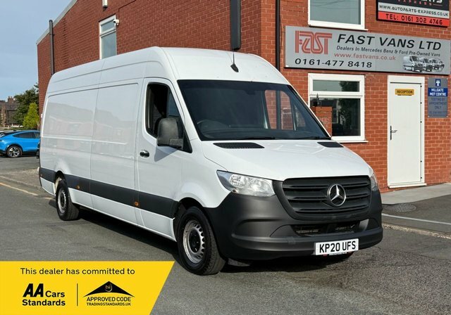 Mercedes-Benz Sprinter 2.1 316 Cdi Lwb High Roof 160 Bhp White