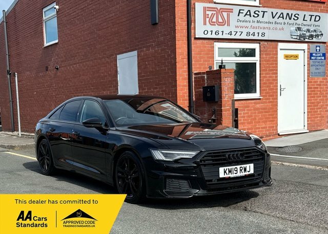 Audi A6 Saloon 2.0 Tdi 40 S Line Saloon S Tronic Euro 6 201 Bhp Black