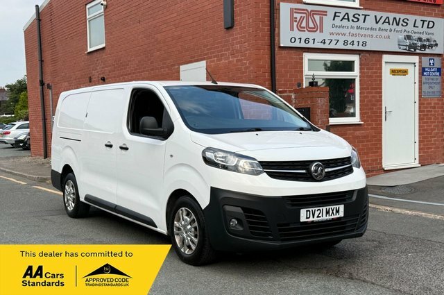 Vauxhall Vivaro 1.5 2900 Cdti L2 H1 Lwb Low Roof Dynamic 100 Bhp White