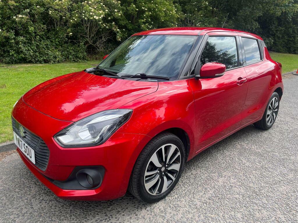 Suzuki Swift 1.0 Boosterjet Sz5 Euro 6 YM17SOU Red #2