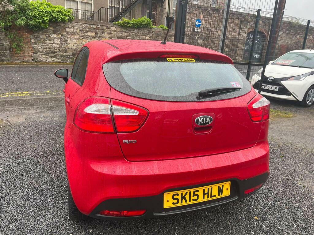 Kia RIO 1.25 1 Euro 5 Red #2