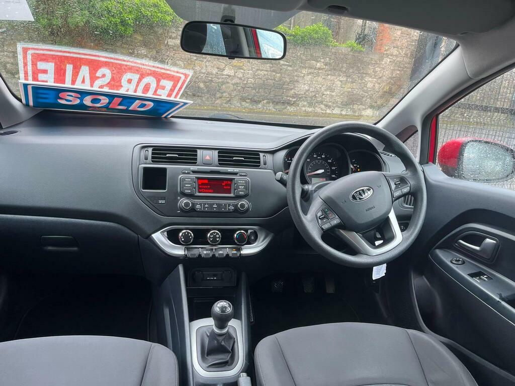 Kia RIO 1.25 1 Euro 5 Red #3