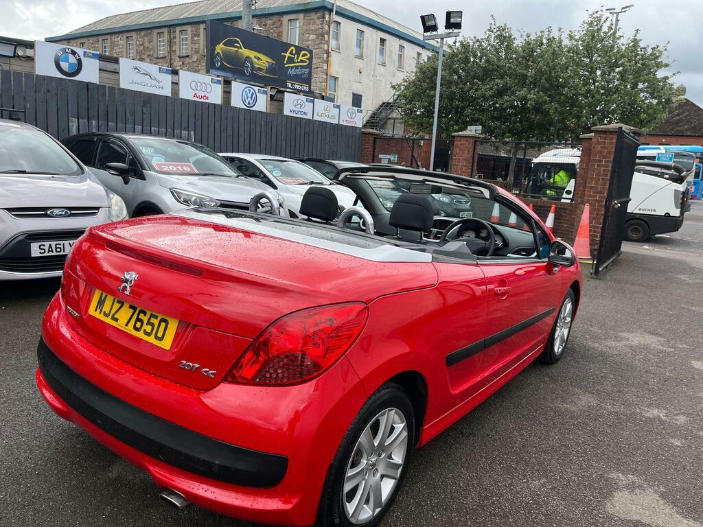 Peugeot 207 CC 1.6 16V Sport Red #2