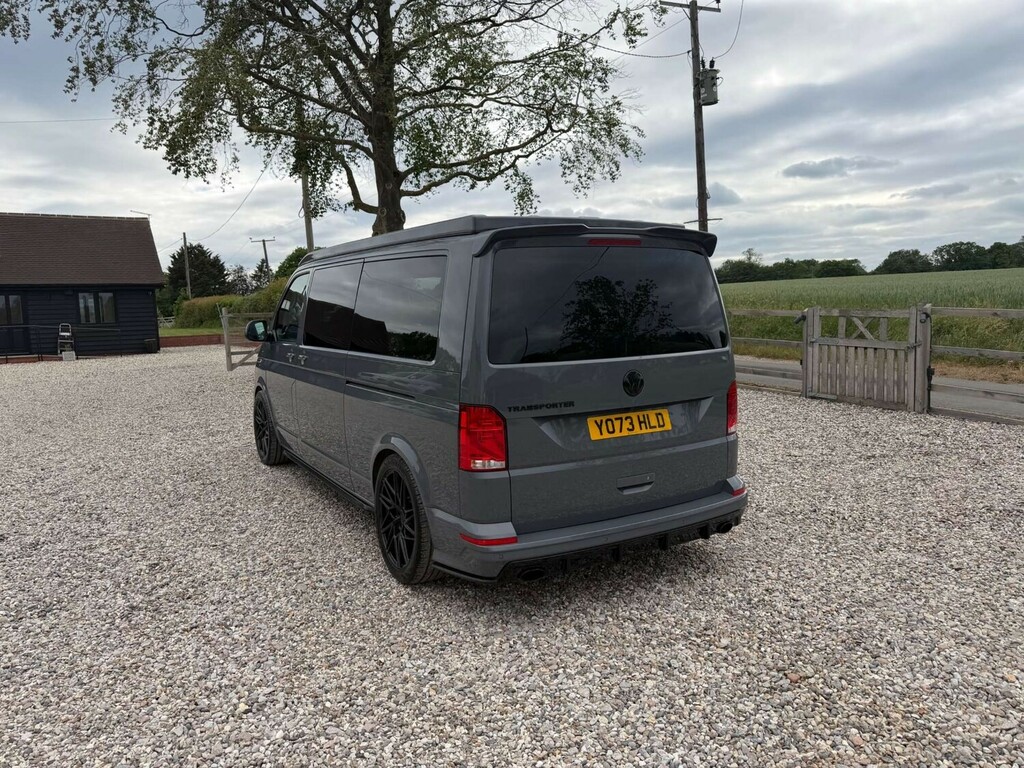 Volkswagen Transporter 2.0 Tdi 150 Highline Van Dsg Panel Van Y073HLD Grey #4
