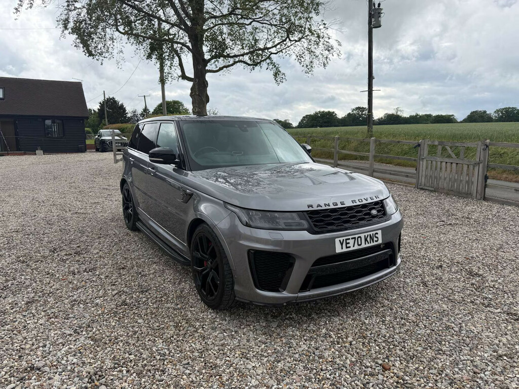 Land Rover Range Rover Sport 5.0 V8 S C 575 Svr Estate Grey