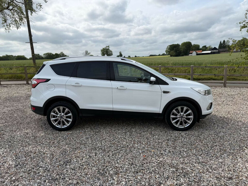 Ford Kuga 2.0 Tdci Titanium Edition 2Wd Hatchback YO19PPU White #6