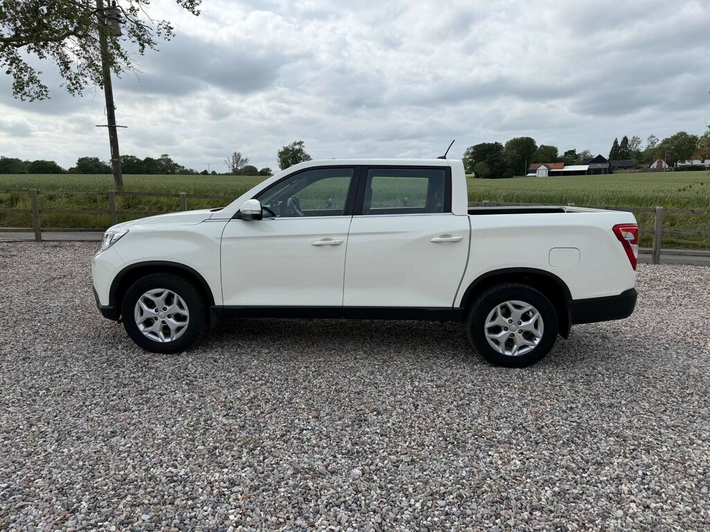 SsangYong Musso 2.2 Double Cab Pick Up Ex Pick Up White #5