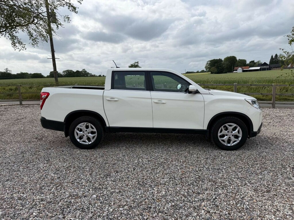 SsangYong Musso 2.2 Double Cab Pick Up Ex Pick Up White #6