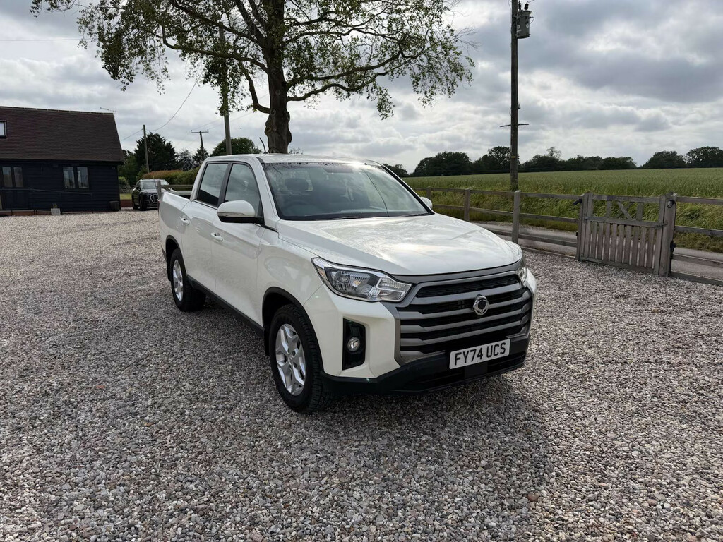 SsangYong Musso 2.2 Double Cab Pick Up Ex Pick Up White