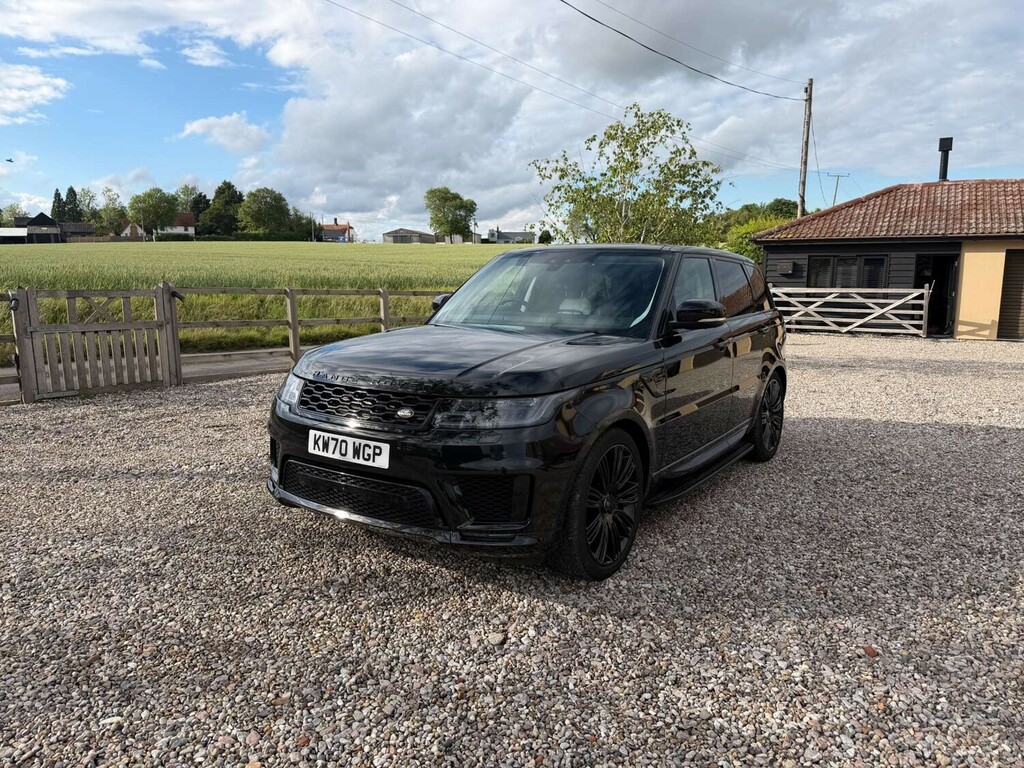 Land Rover Range Rover Sport 3.0 D300 Dynamic Estate Black #2