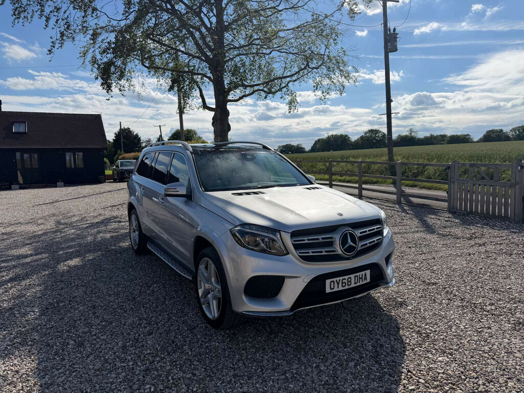 Mercedes-Benz GLS Class Gls 350D 4Matic Amg Line 9G-tronic Estate Dies Silver