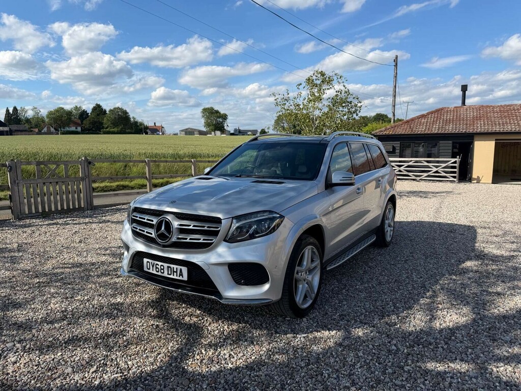 Mercedes-Benz GLS Class Gls 350D 4Matic Amg Line 9G-tronic Estate Dies Silver #2