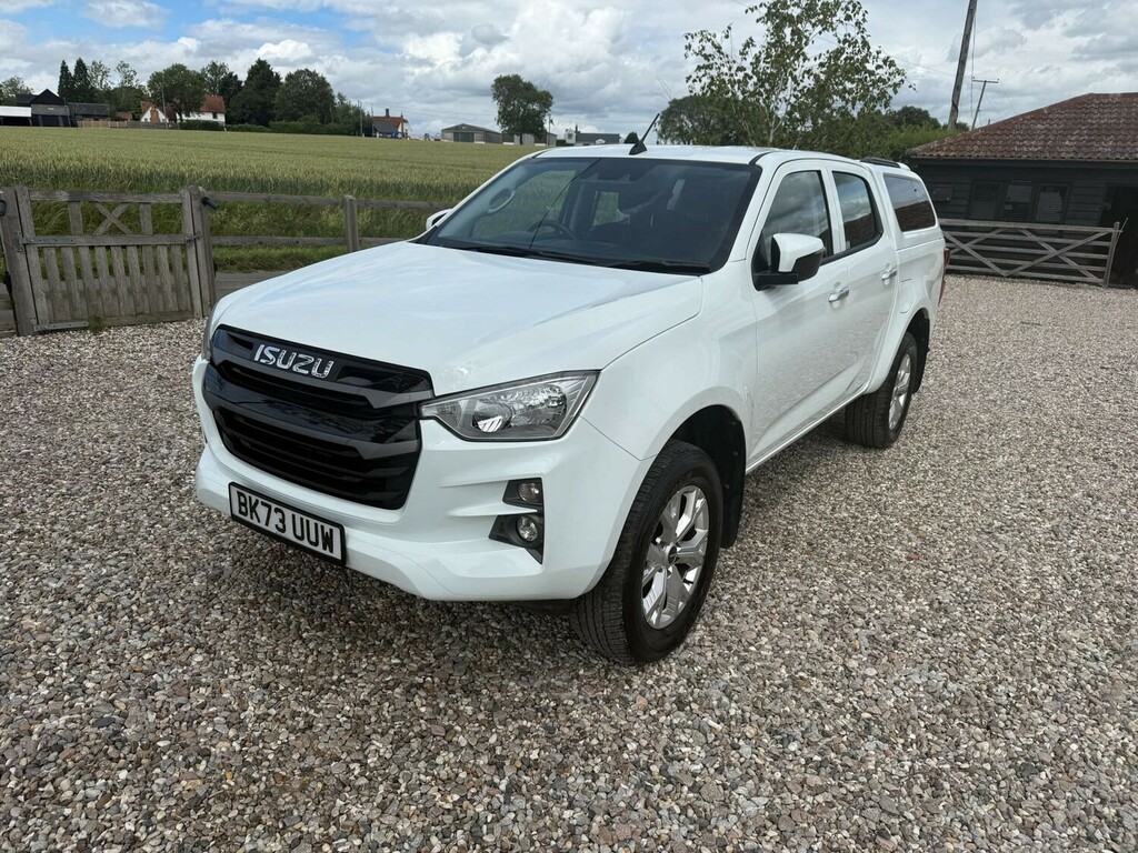 Isuzu D-Max 1.9 Dl20 Double Cab 4X4 Pick Up White #2