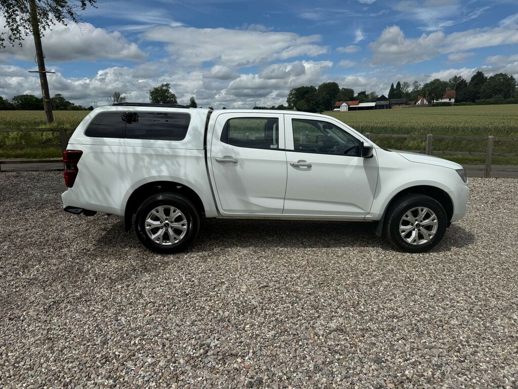 Isuzu D-Max 1.9 Dl20 Double Cab 4X4 Pick Up White #6