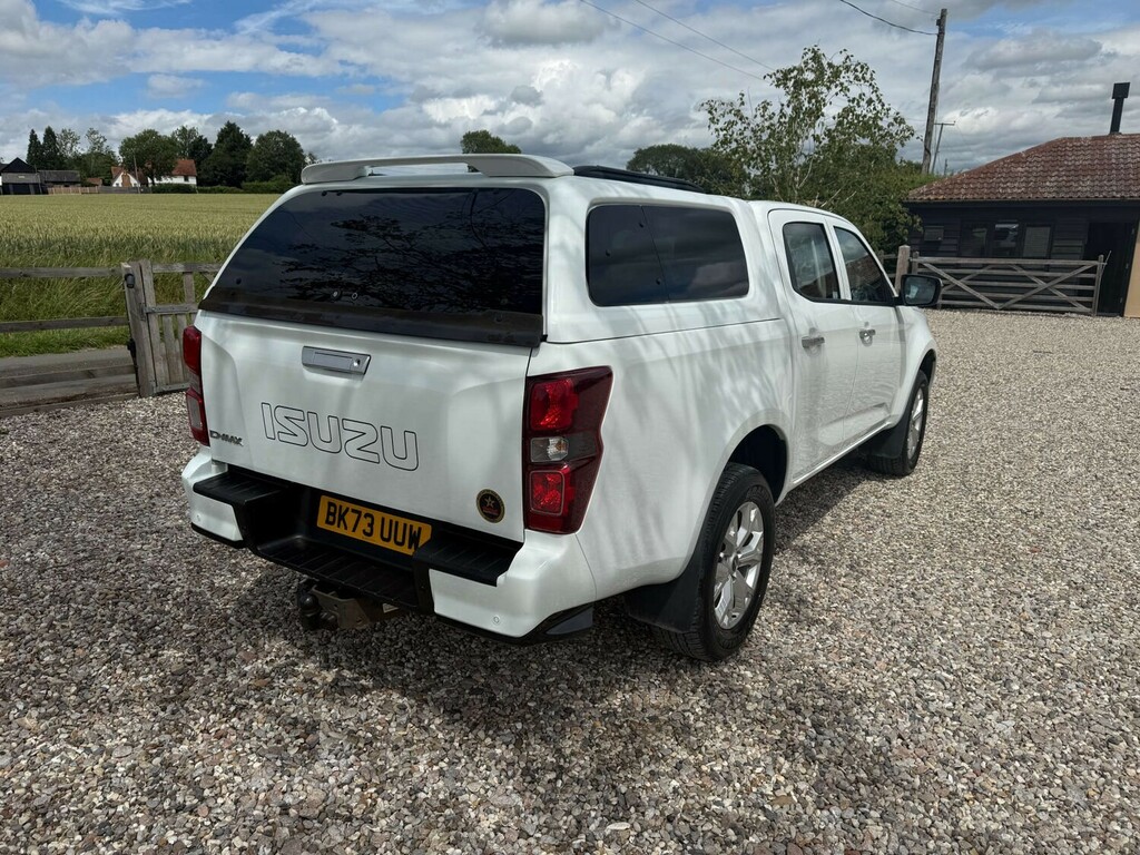 Isuzu D-Max 1.9 Dl20 Double Cab 4X4 Pick Up White #4