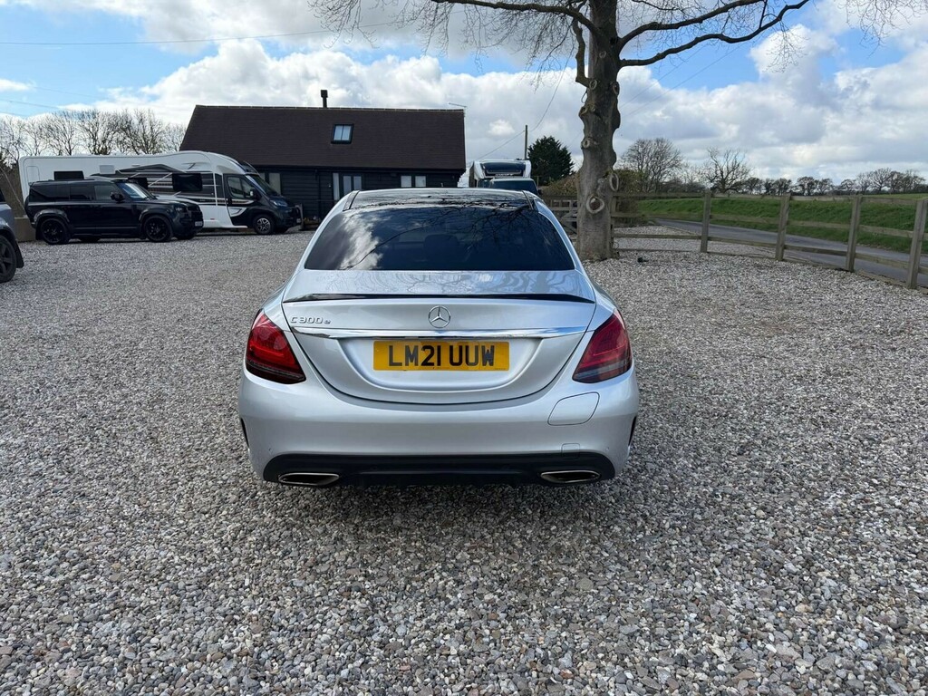 Mercedes-Benz C Class C300e Amg Line Premium Plus 9G-tronic Saloon P Silver #6