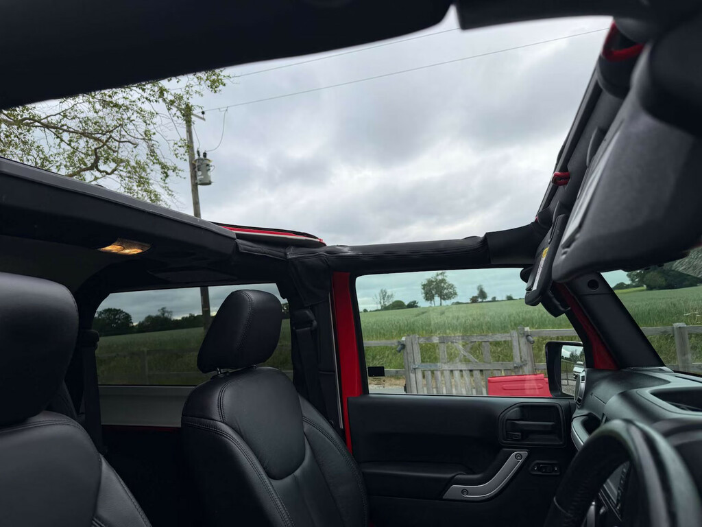 Jeep Wrangler 3.6 V6 Rubicon 4Wd Euro 6 Red #21
