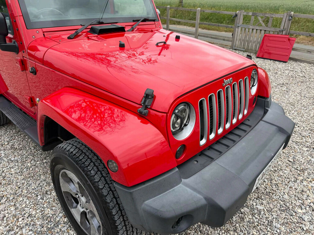 Jeep Wrangler 3.6 V6 Rubicon 4Wd Euro 6 Red #13