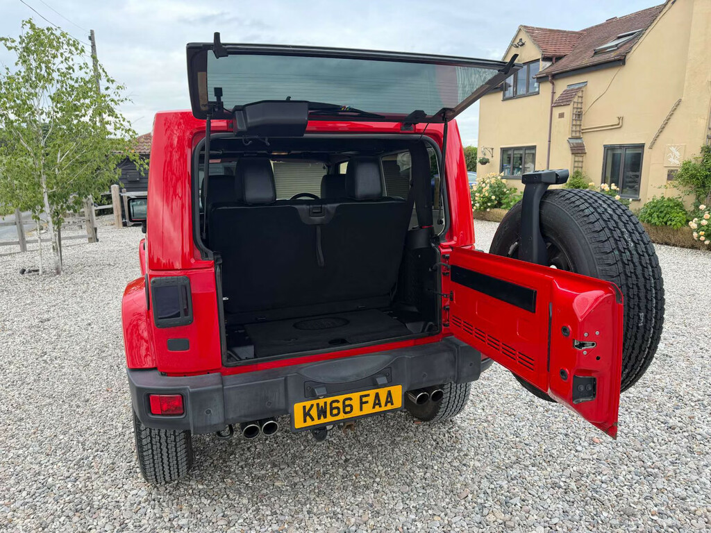 Jeep Wrangler 3.6 V6 Rubicon 4Wd Euro 6 Red #10