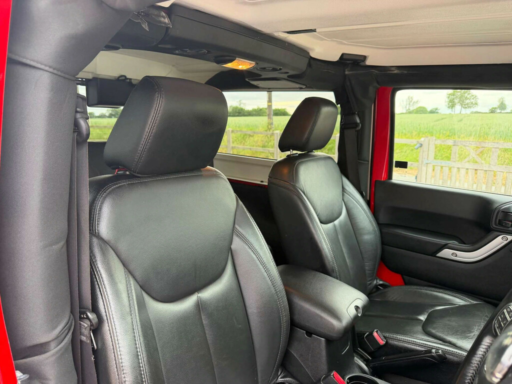 Jeep Wrangler 3.6 V6 Rubicon 4Wd Euro 6 Red #14
