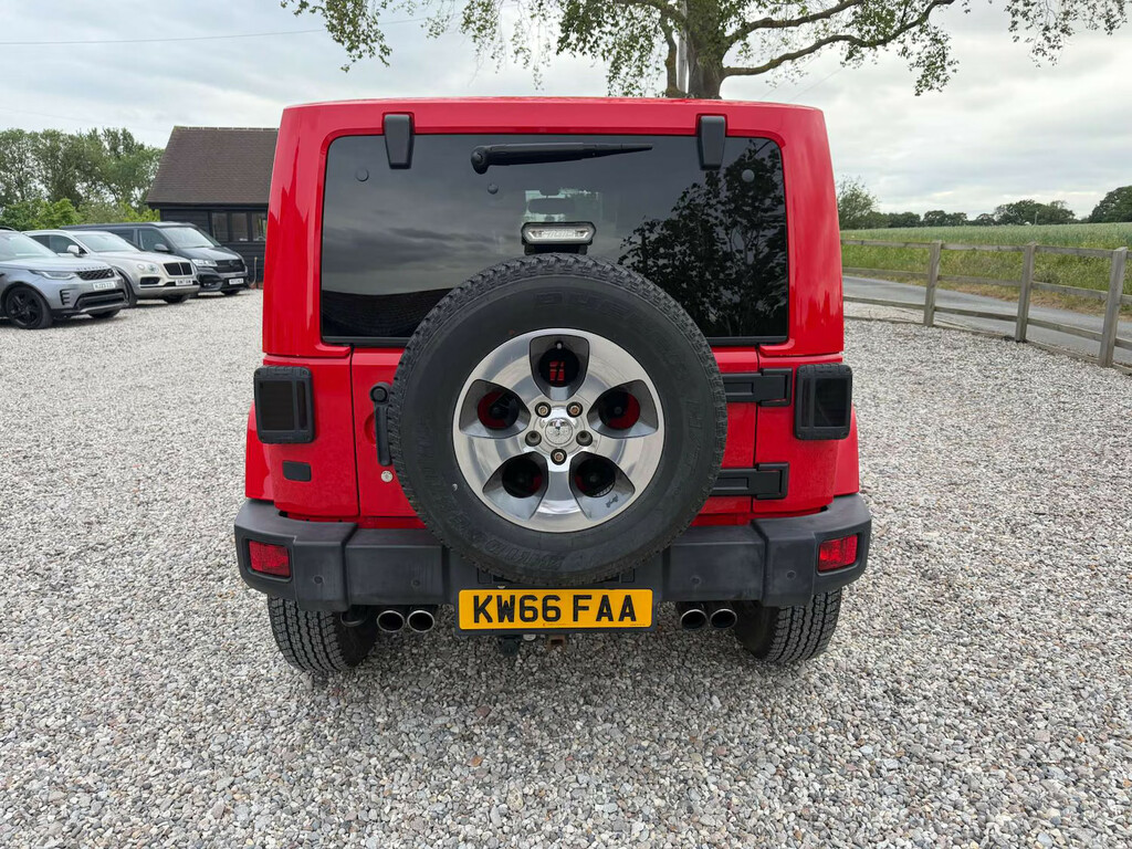 Jeep Wrangler 3.6 V6 Rubicon 4Wd Euro 6 Red #7