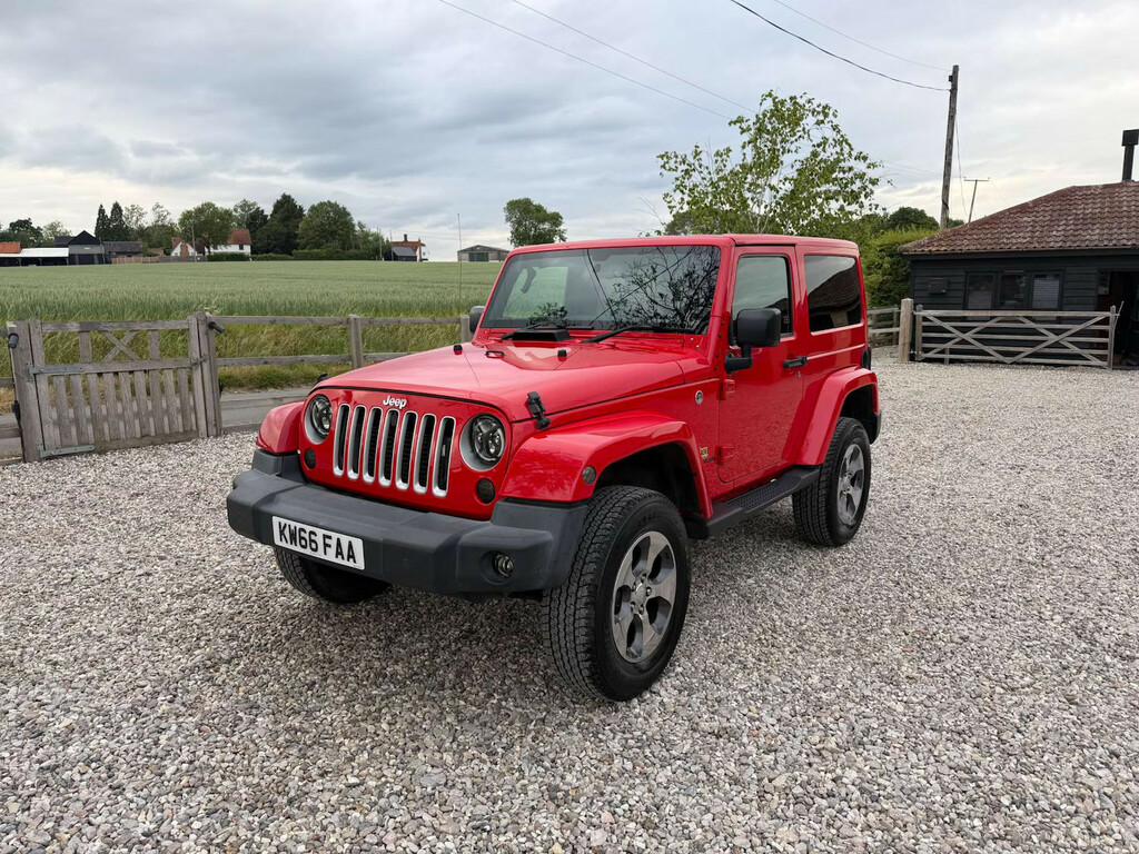 Jeep Wrangler 2.8 Wrangler Overland Crd 4Wd Suv Red #2