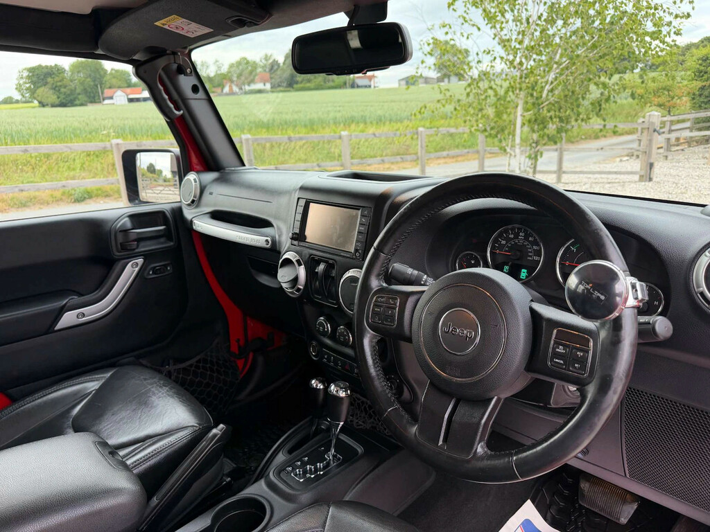 Jeep Wrangler 3.6 V6 Rubicon 4Wd Euro 6 Red #15