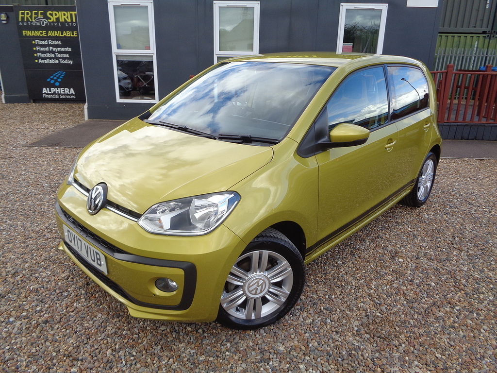 Volkswagen Up High Up Yellow #4